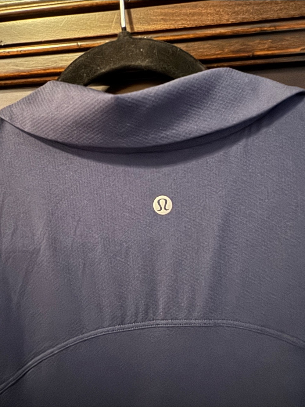 lululemon athletica navy breathable golf shirt, lightweight collared polo, NWT